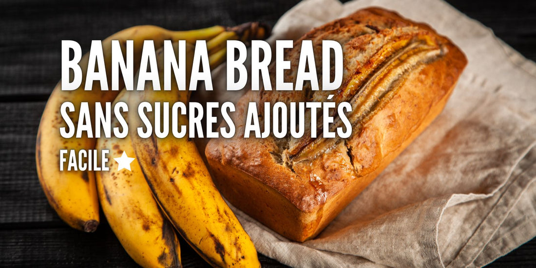 Recette de Banana Bread Healthy : Sans Sucre Ajouté et Idéal pour la Perte de Poids