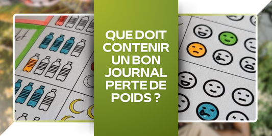 Que doit contenir un bon journal de perte de poids ?