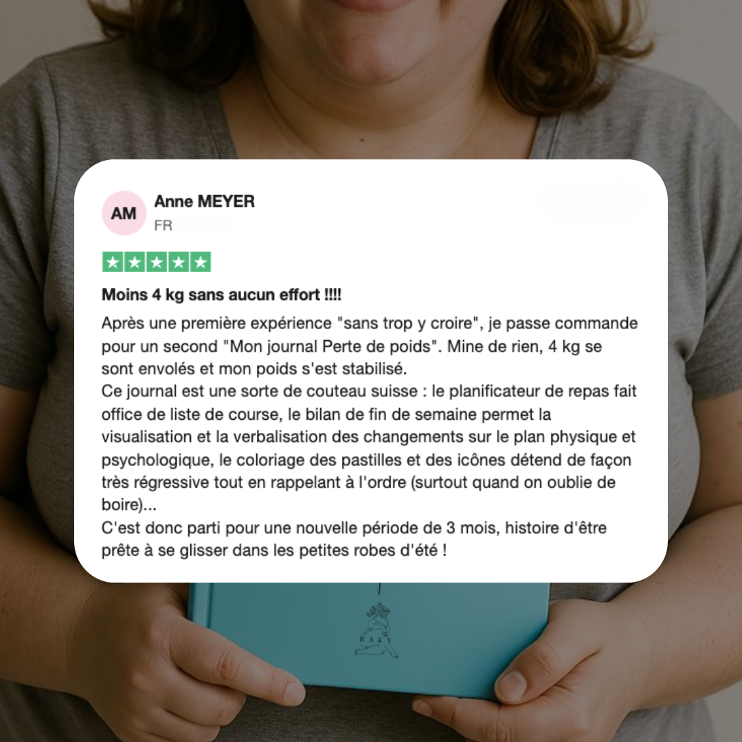 Journal perte de poids